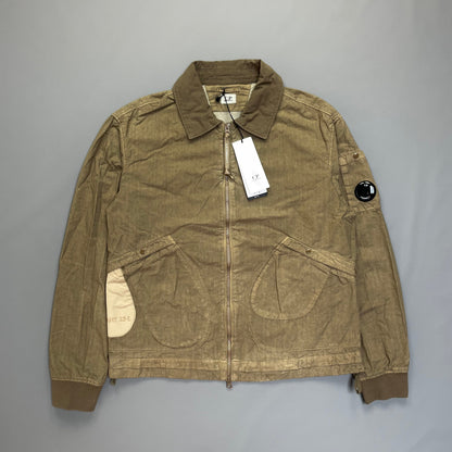C.P. Company Ba-Tic SS23 Lightweight Jacket in Bronze | Large, Multicoloured