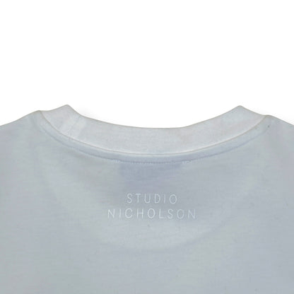 STUDIO NICHOLSON CREWNECK COTTON T-SHIRT WHITE S | Small, White