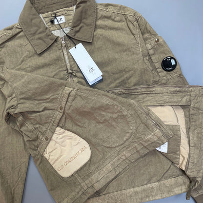 C.P. Company Ba-Tic SS23 Lightweight Jacket in Bronze | Large, Multicoloured