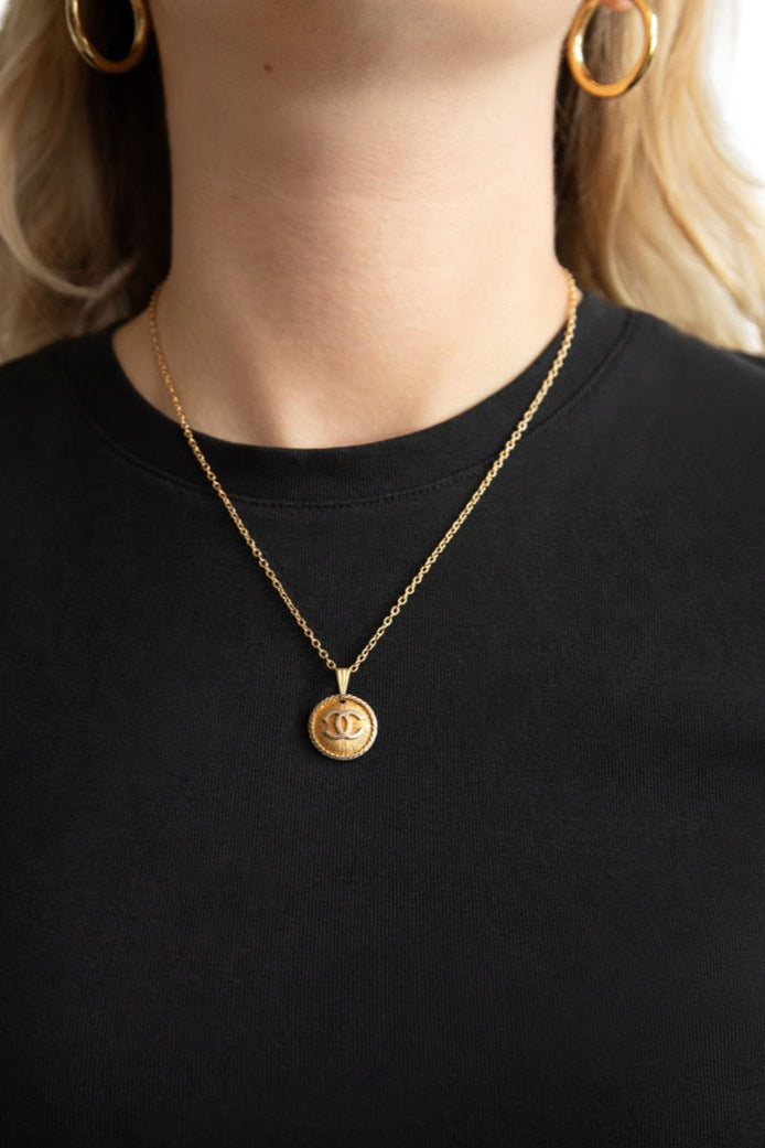 VT Rework : Chanel Reworked Cable Chain Necklace