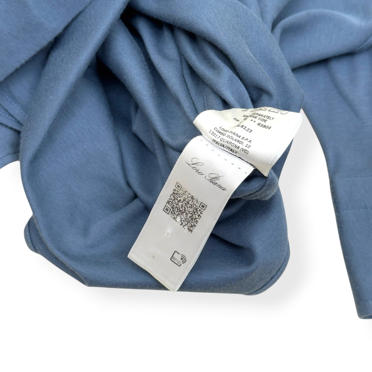LORO PIANA JERSEY SHIRT BLUE XL | XL, Blue