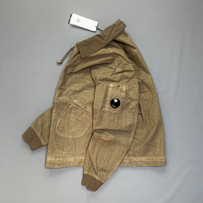 C.P. Company Ba-Tic SS23 Lightweight Jacket in Bronze | Large, Multicoloured