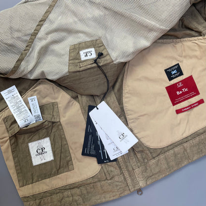 C.P. Company Ba-Tic SS23 Lightweight Jacket in Bronze | Large, Multicoloured