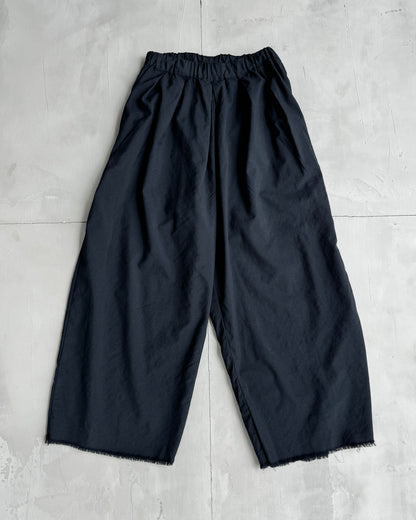 NOIR KEI NINOMIYA AW22 WIDE LEG JAPANESE LINEN TROUSERS - M