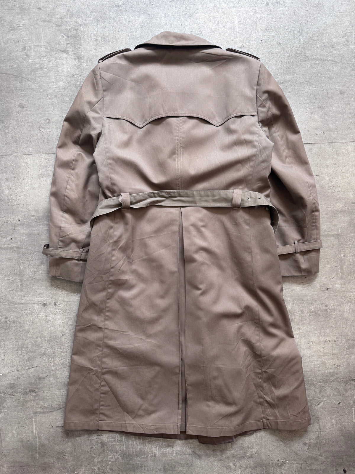 1980s Christian Dior Grown Double Breasted Trenchcoat (SOLD AS SEEN) | Extra Large, Multicoloured