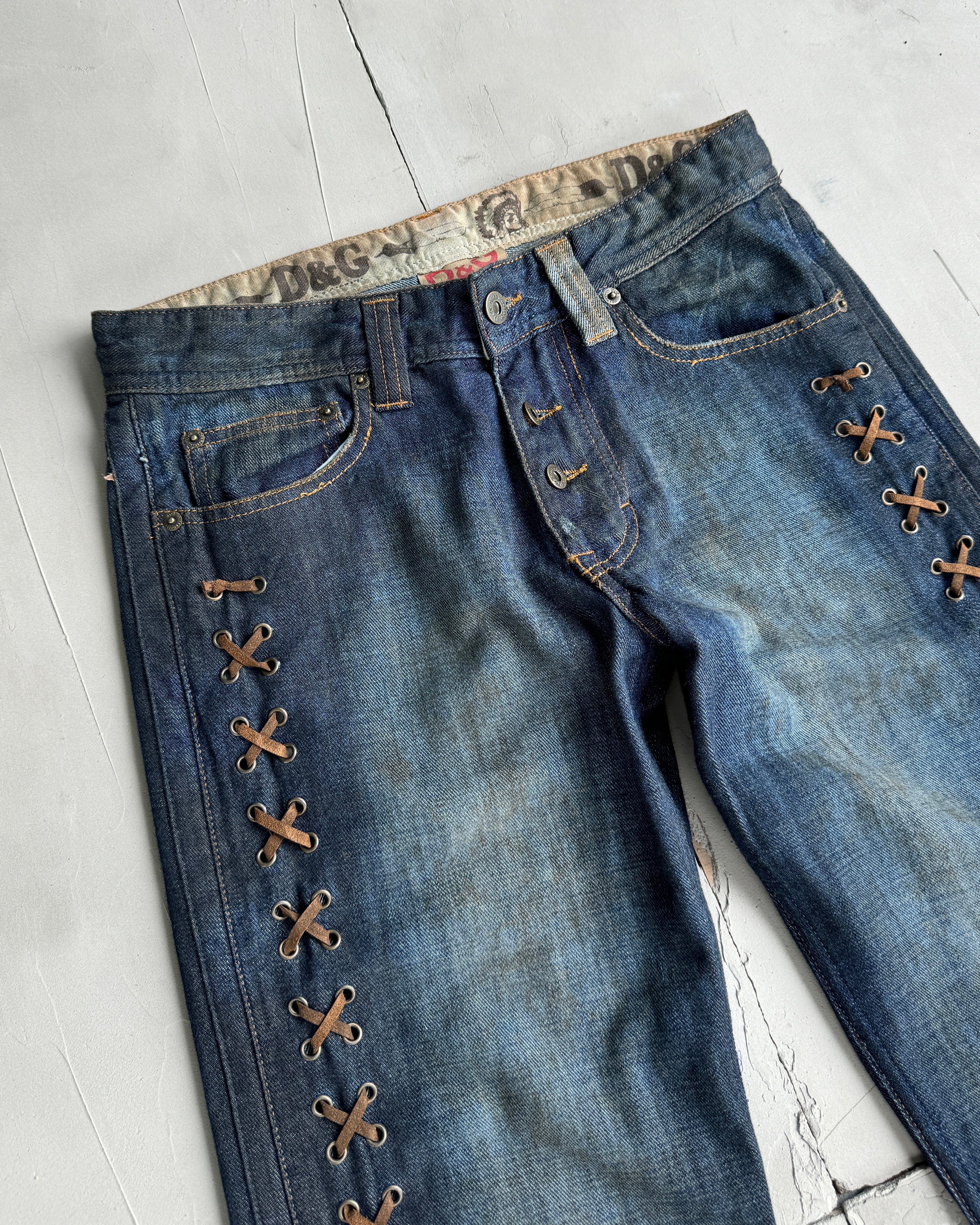 Jeans d&g best sale