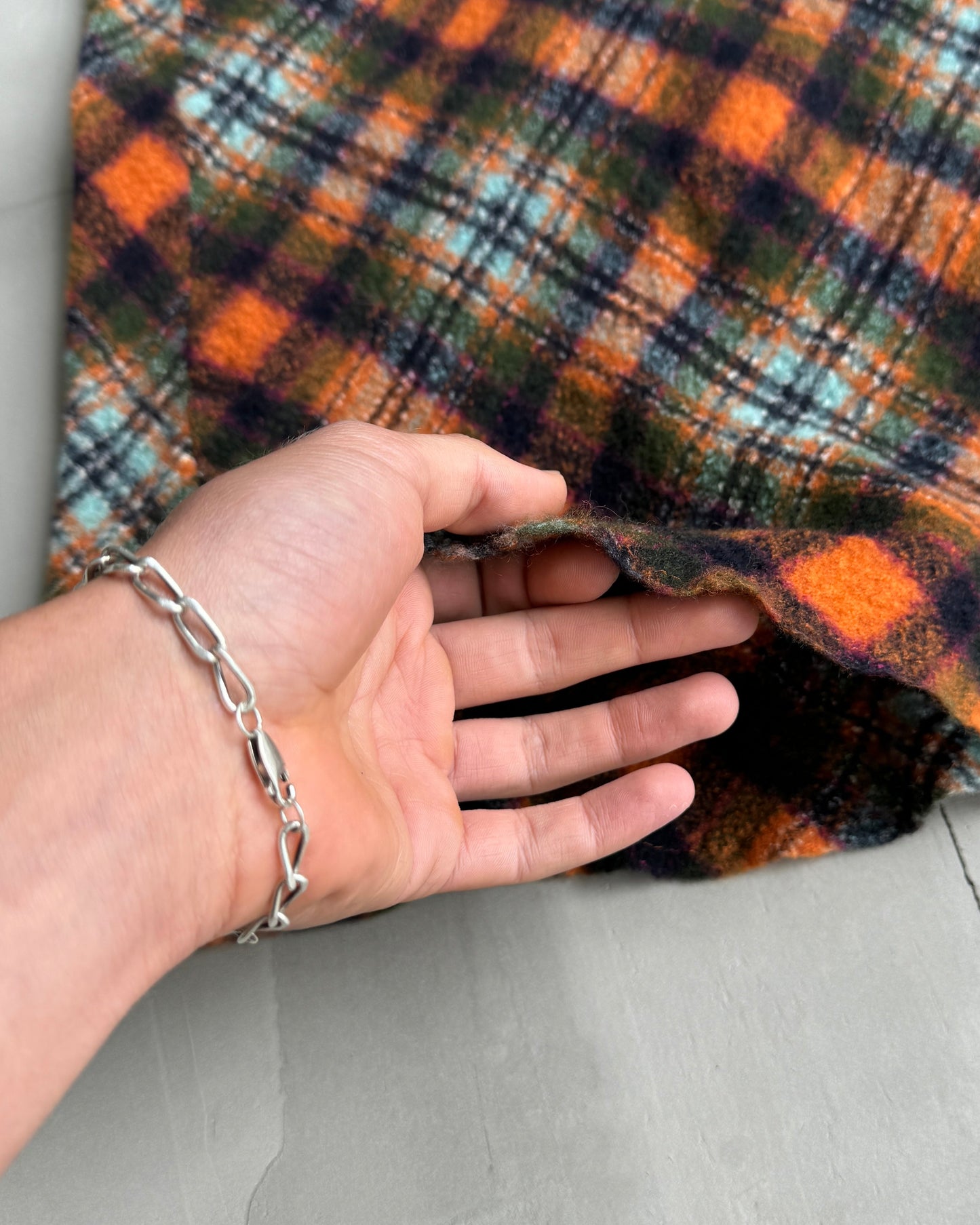 COMME DES GARCONS AW98 WOOL TARTAN MAXI SKIRT - XS | XS, Multicoloured