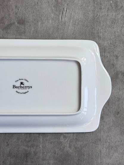 Burberry Nova Check Navy Fine Bone China Tray