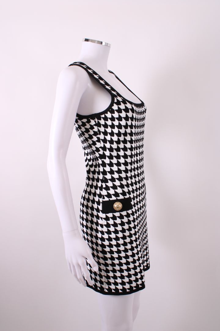 Balmain Net-a-porter exclusive Dress Black & White 40 | Default Title, Multicoloured