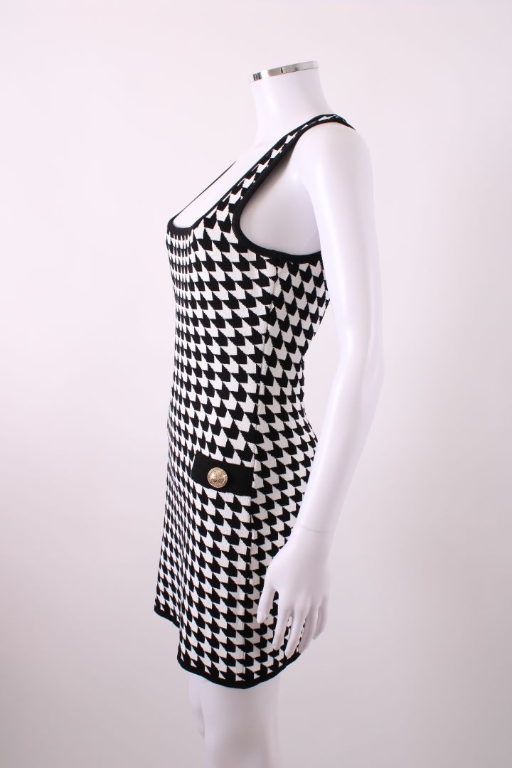 Balmain Net-a-porter exclusive Dress Black & White 40 | Default Title, Multicoloured