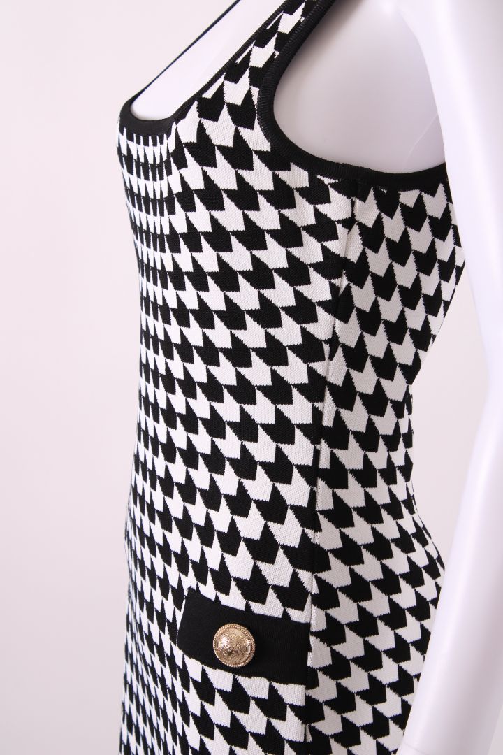 Balmain Net-a-porter exclusive Dress Black & White 40 | Default Title, Multicoloured