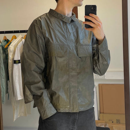 C.P. Company SS00 Extremely Rare Silver Boxy Jacket | X-Large, Red