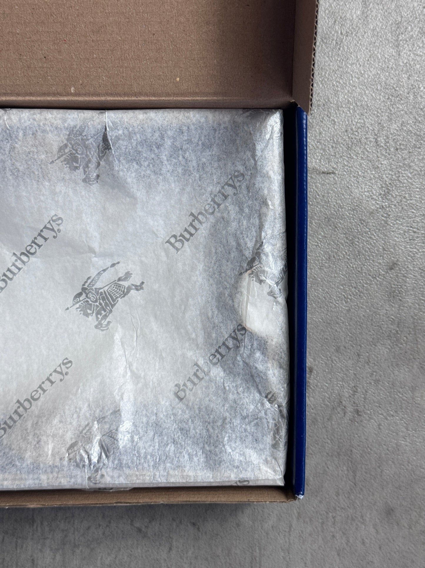 Burberry Nova Check Navy Fine Bone China Saucer