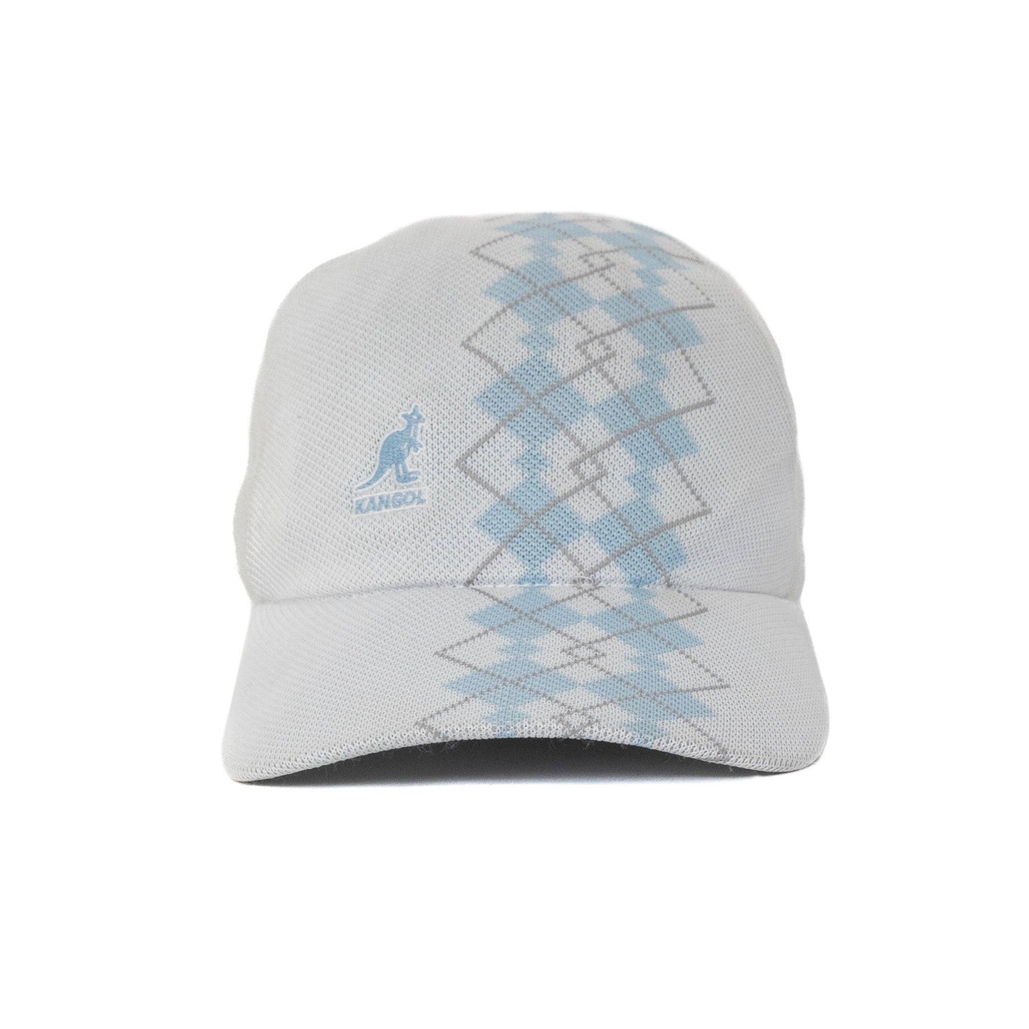 Kangol Baby Blue Argyl Cap - Known Source