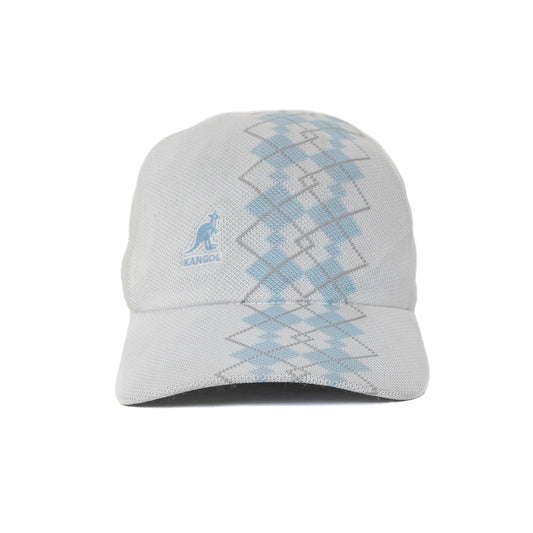 Kangol Baby Blue Argyl Cap - Known Source