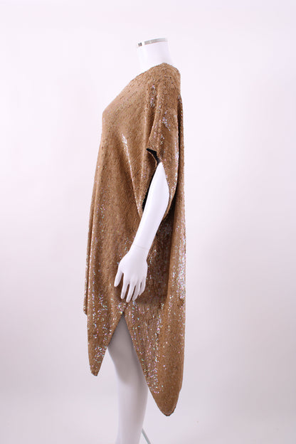3.1 Phillip Lim S/S Sequin Dress Gold O/S | Default Title, Gold