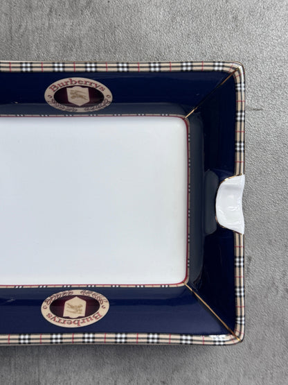 Burberry Nova Check Navy Fine Bone China Ash Tray