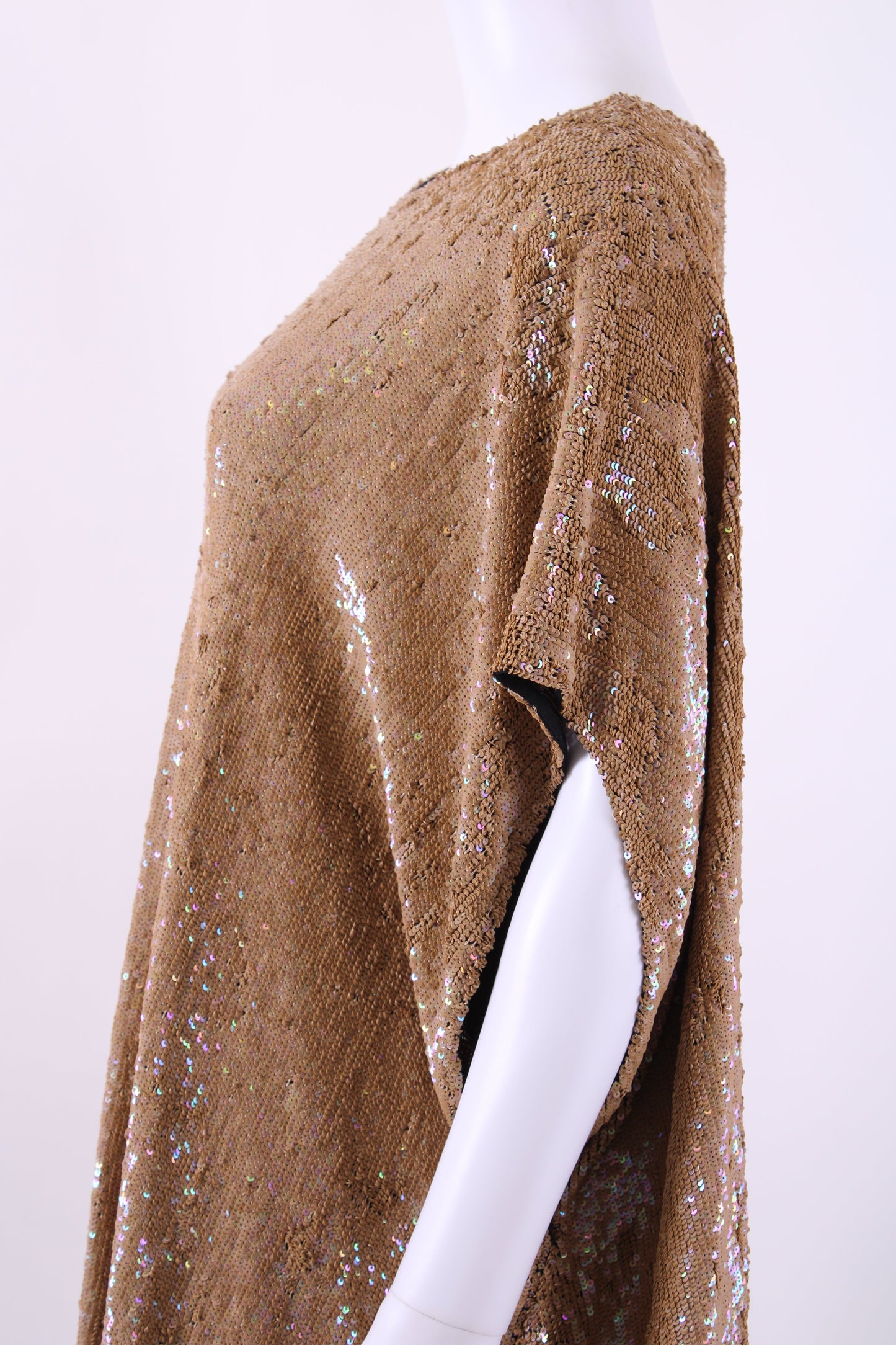 3.1 Phillip Lim S/S Sequin Dress Gold O/S | Default Title, Gold