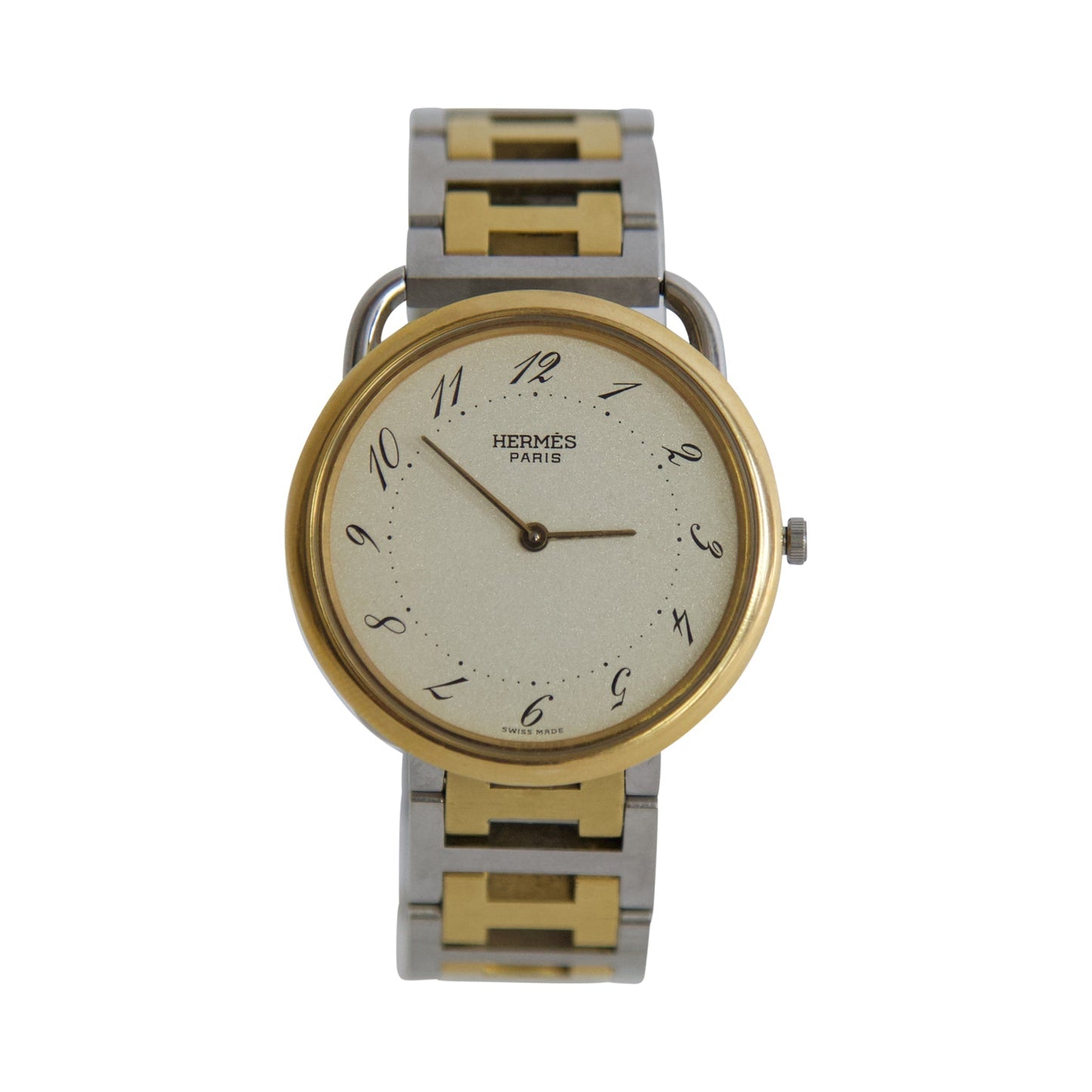 Hermes Acreau Gold Plated Watch
