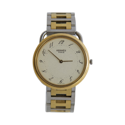 Hermes Acreau Gold Plated Watch