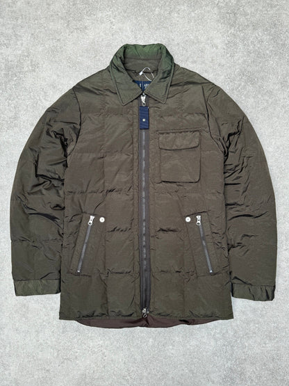 Armani Jeans Quilted Shimmer Padded Jacket