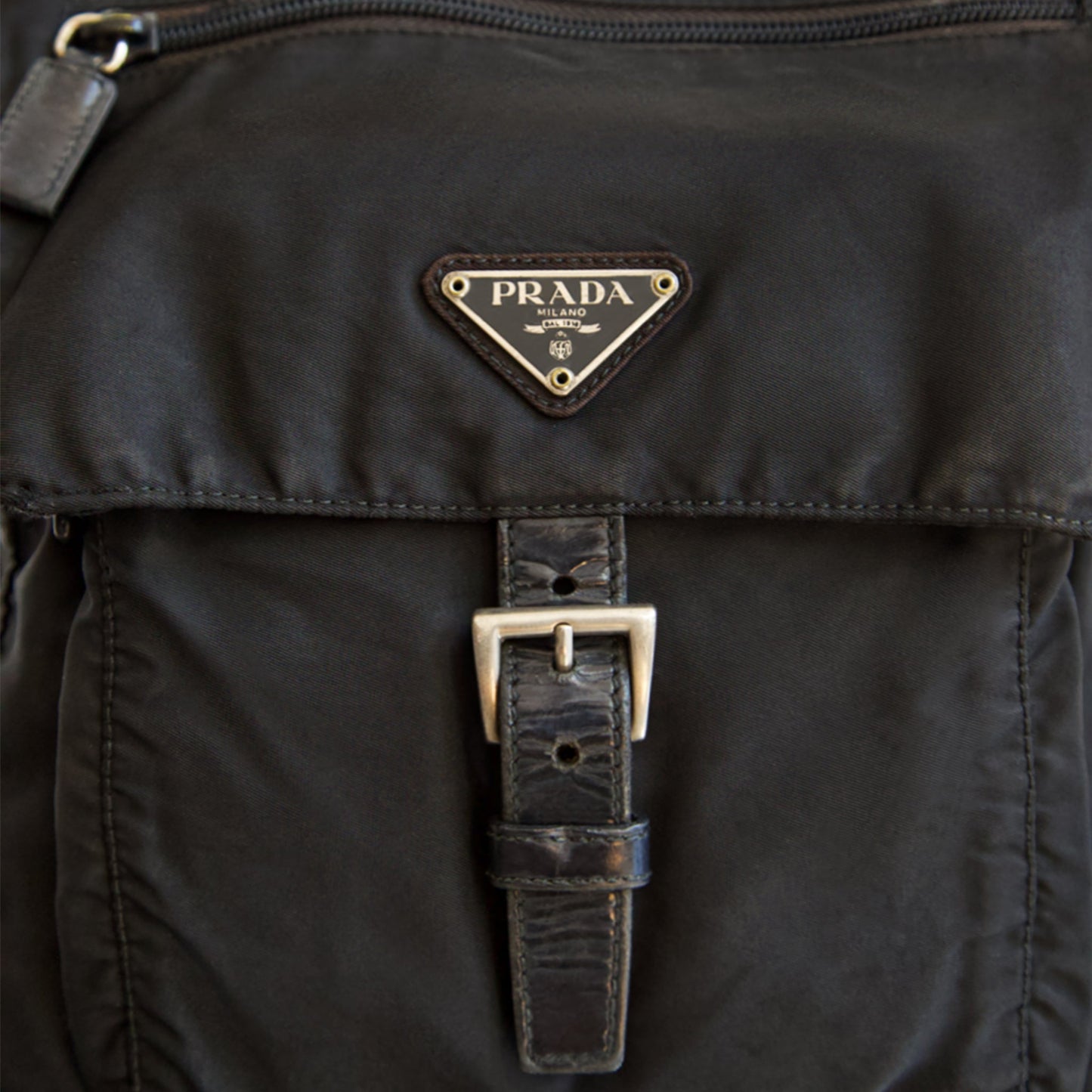 Prada Tessuto Nylon Shoulder Bag