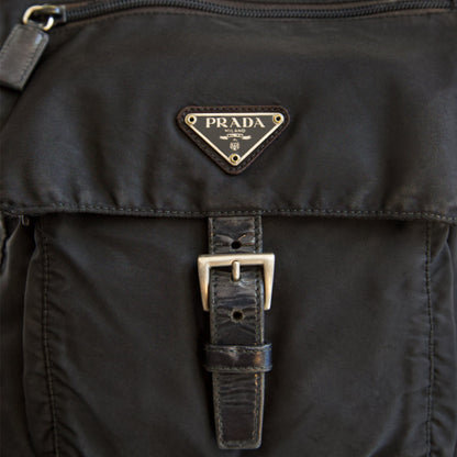 Prada Tessuto Nylon Shoulder Bag