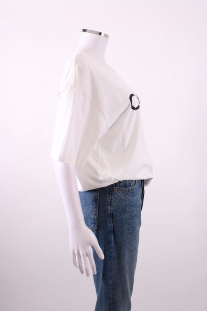 Celine Logo T-shirt White/ Black L | Default Title, Black