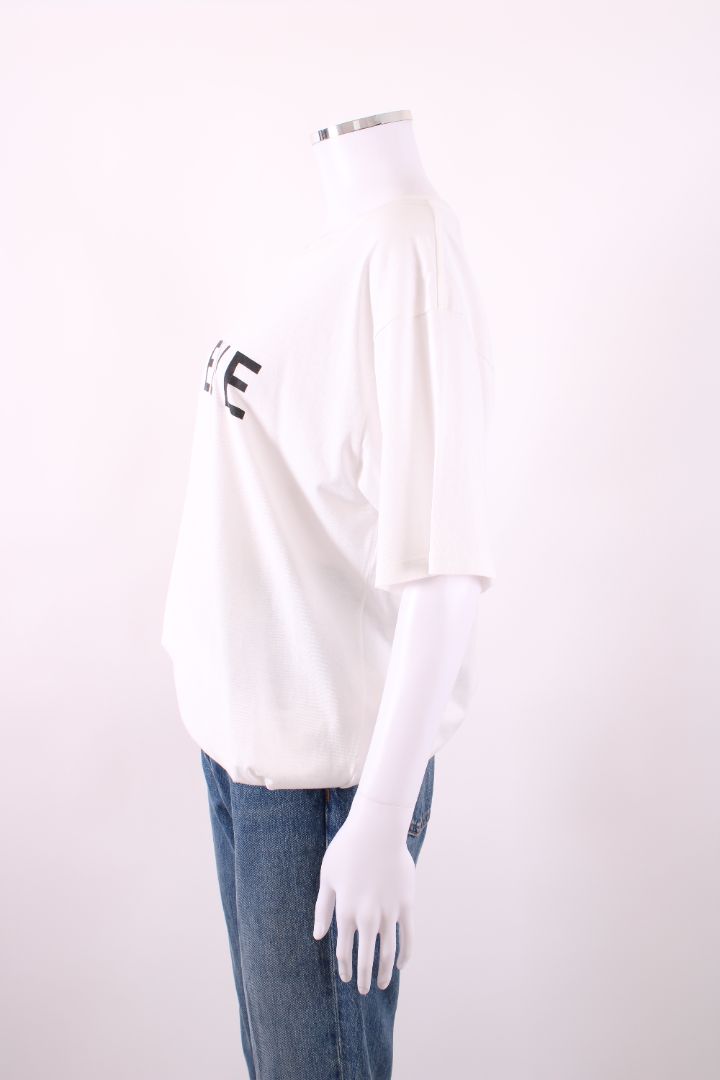 Celine Logo T-shirt White/ Black L | Default Title, Black