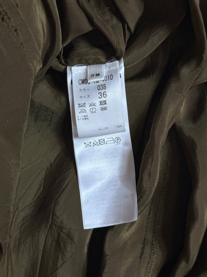 McQ Alexender McQueen Lightweight Khaki Overcoat