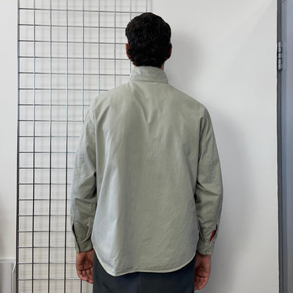 Prada Grey Beige 99/00 Technical Overshirt Jacket | Large, Multicoloured