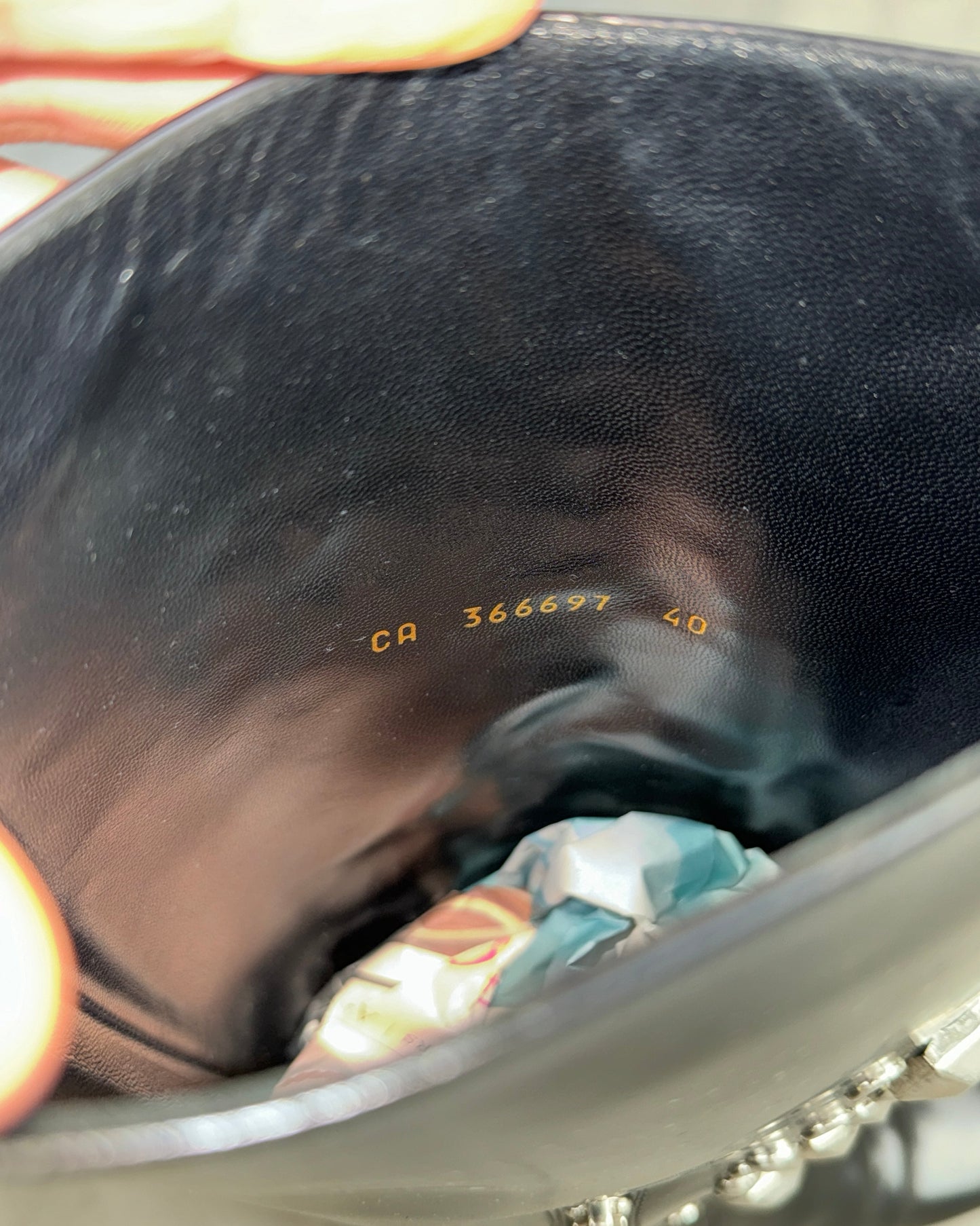 Yves Saint Laurent FW2014 Studded Black Leather Riding Boots - EU 40