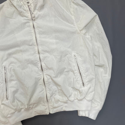 C.P. Company White Shell Bomber Jacket SS04 | Large, Black