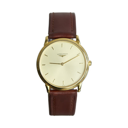 Longines Model L4 676 2 Leather Watch