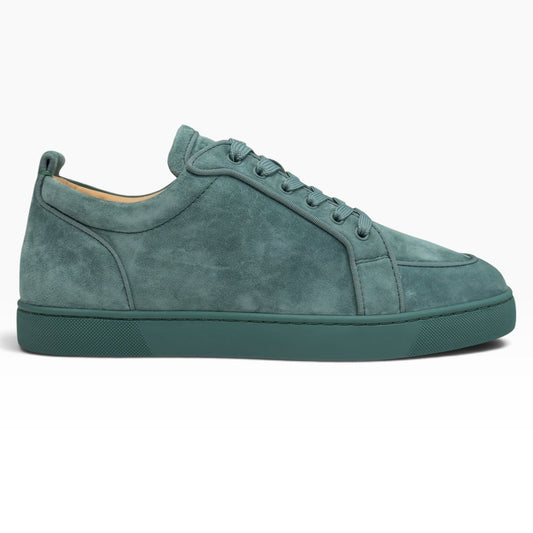 CHRISTIAN LOUBOUTIN RANTULOW ORLATO SUEDE SNEAKER VERVEINE 44 / UK10 | UK 10, Verveine