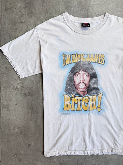 2004 Rick James B*tch Faded Graphic Tee