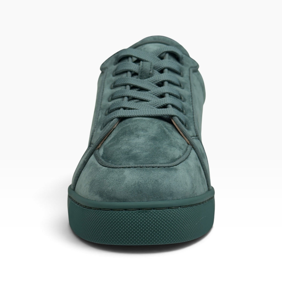 CHRISTIAN LOUBOUTIN RANTULOW ORLATO SUEDE SNEAKER VERVEINE 44 / UK10 | UK 10, Verveine