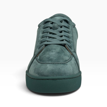 CHRISTIAN LOUBOUTIN RANTULOW ORLATO SUEDE SNEAKER VERVEINE 44 / UK10 | UK 10, Verveine