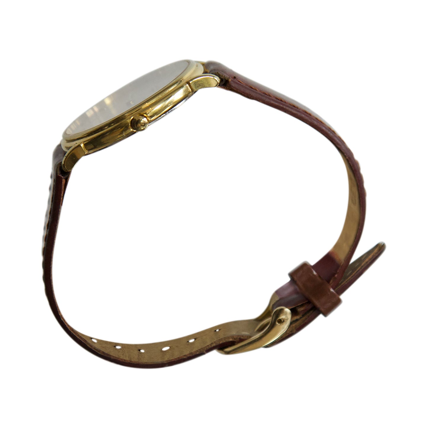 Longines Model L4 676 2 Leather Watch