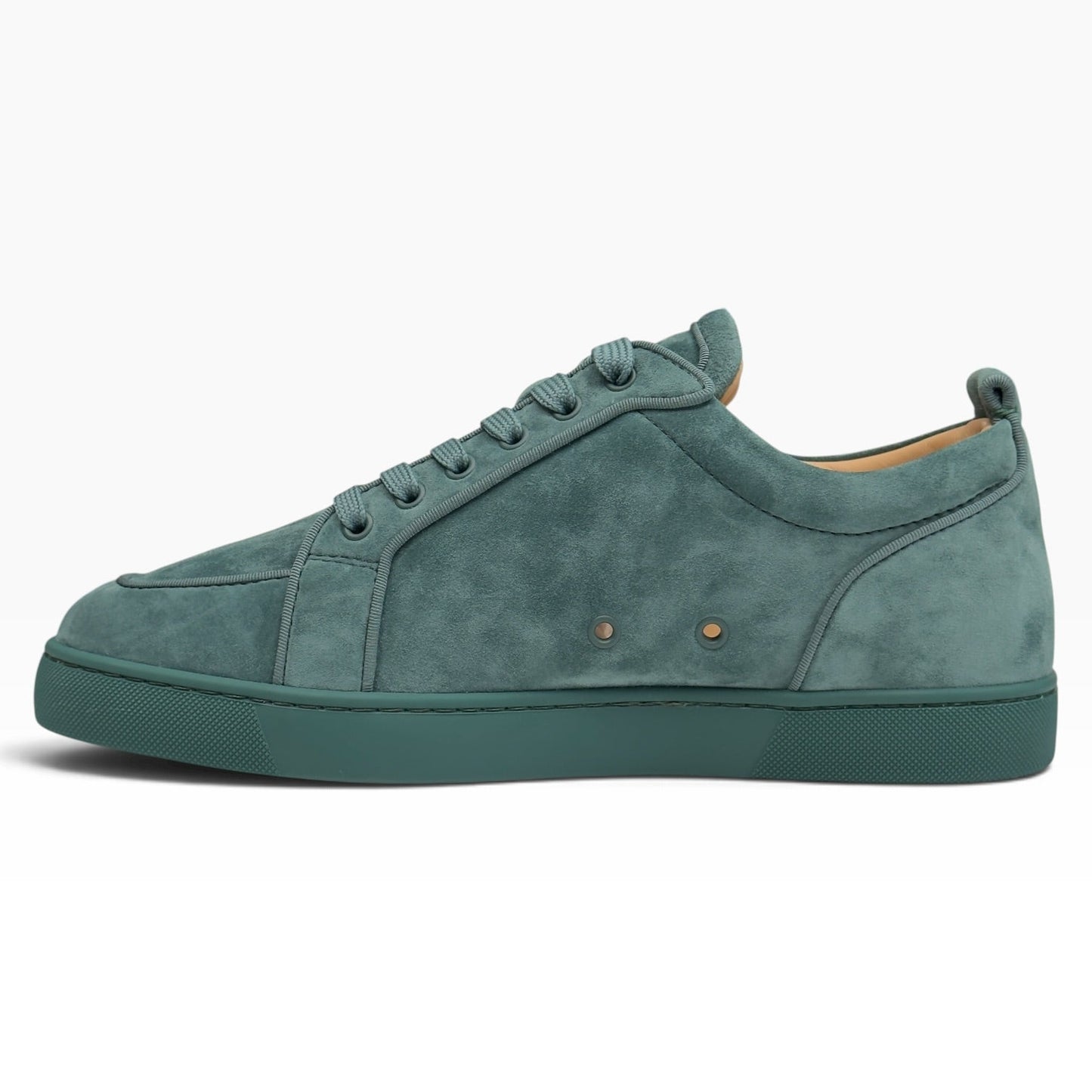 CHRISTIAN LOUBOUTIN RANTULOW ORLATO SUEDE SNEAKER VERVEINE 44 / UK10 | UK 10, Verveine