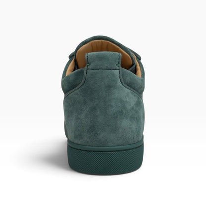 CHRISTIAN LOUBOUTIN RANTULOW ORLATO SUEDE SNEAKER VERVEINE 44 / UK10 | UK 10, Verveine