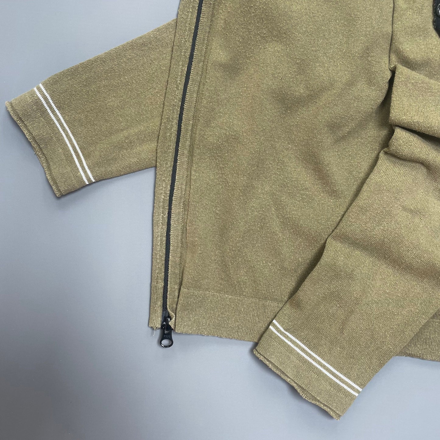 Stone Island Khaki Green SS17 Lightweight Knit Jumper | Small, Green