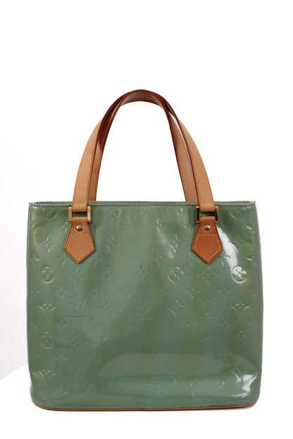 Louis Vuitton Vernis Houston Monogram Handbag Green | O/S, Green