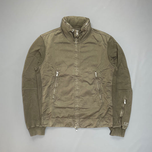 C.P. Company Brown Cotton Jacket w/ Concealed Hood SS07 | XX-Large, Brown