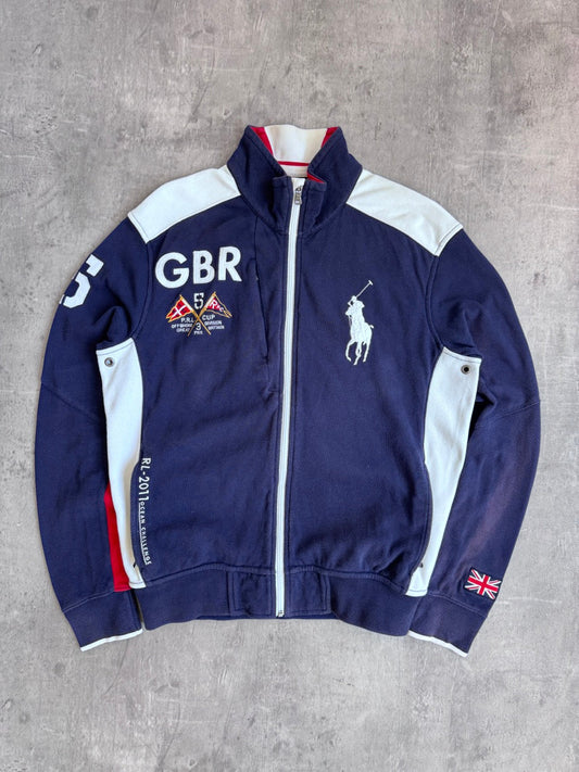 2011 Polo Ralph Lauren GBR-63 Zip up Sweater