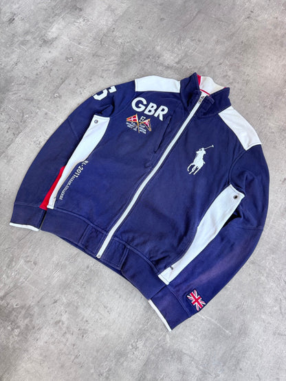 2011 Polo Ralph Lauren GBR-63 Zip up Sweater