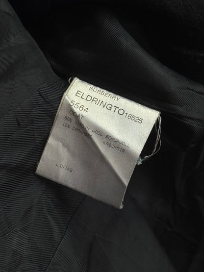 Burberry Black Wool Four Pocket Field Parka