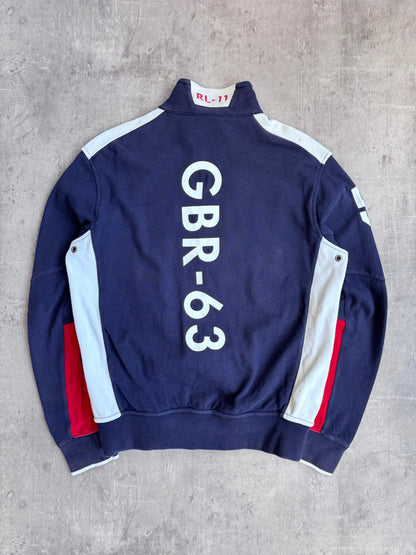 2011 Polo Ralph Lauren GBR-63 Zip up Sweater
