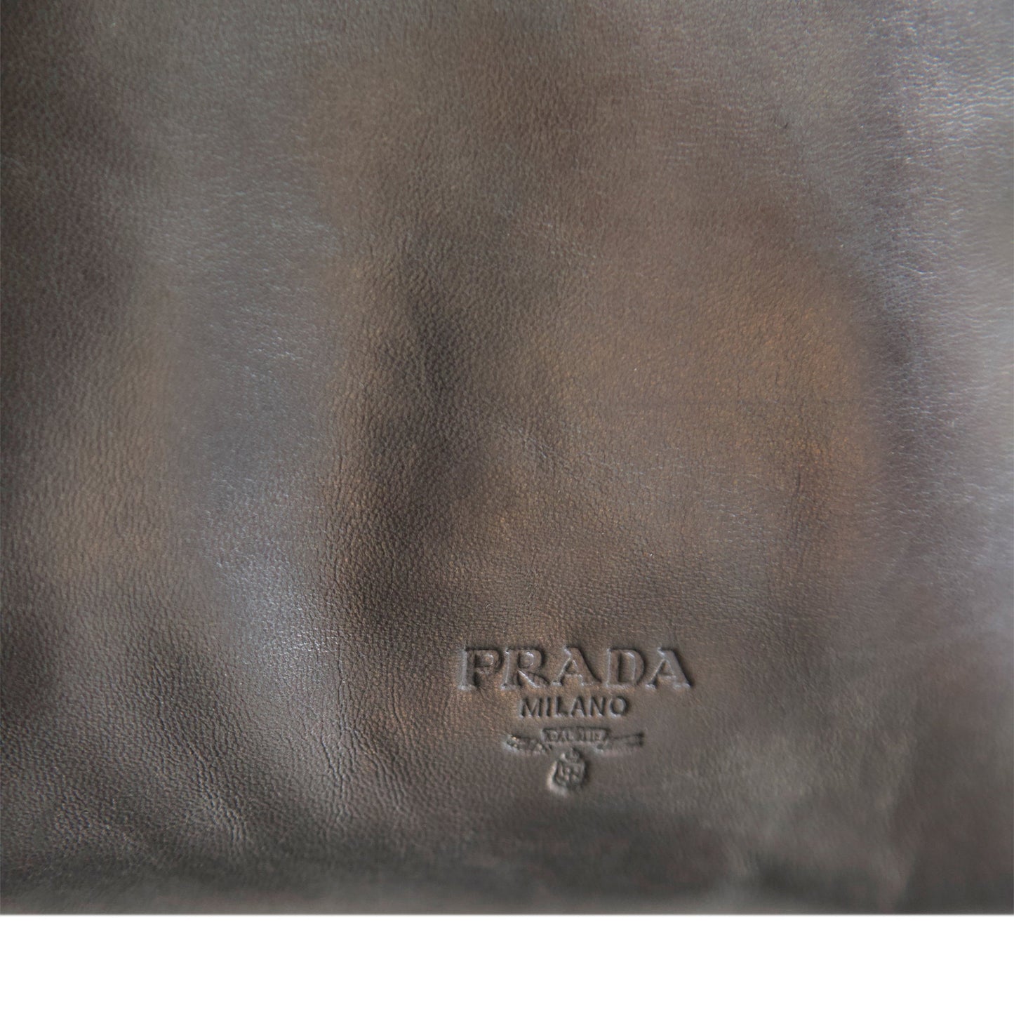Prada Leather Top Handle Bag