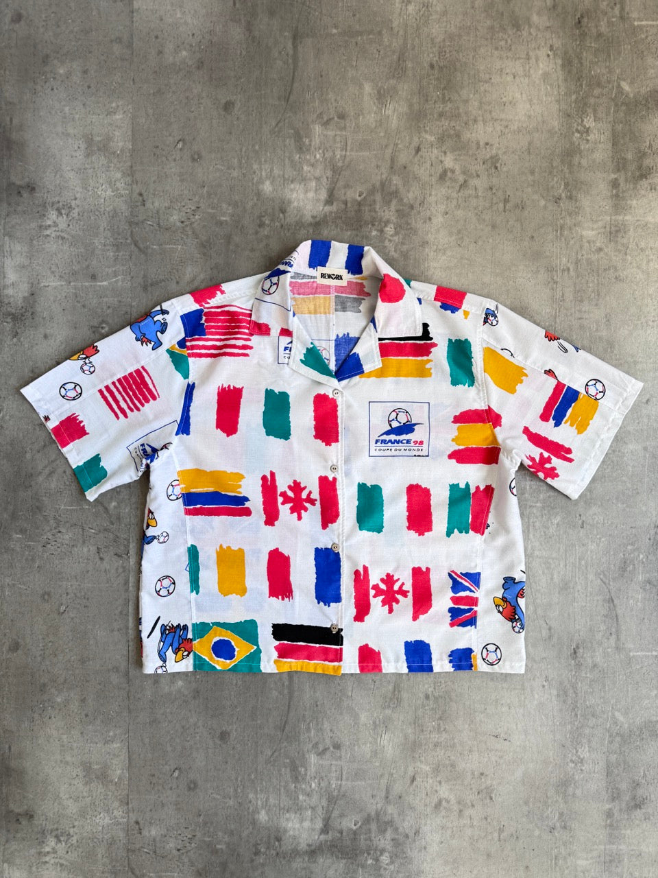 VT Rework: France 98 Football World Cup Shirt